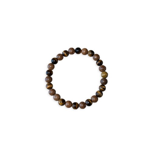 Millettia Laurentii & Tiger's Eye Bracelet -【雞翅木&虎眼手串】