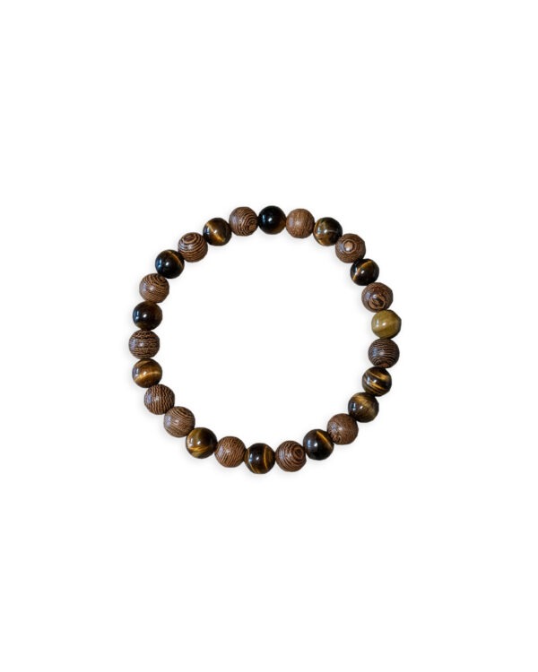Millettia Laurentii & Tiger's Eye Bracelet -【雞翅木&虎眼手串】