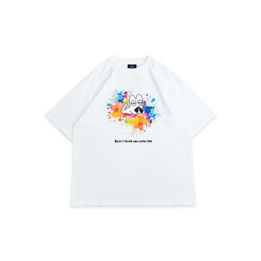 ENRICH x Nibby Color Burst Tee - White