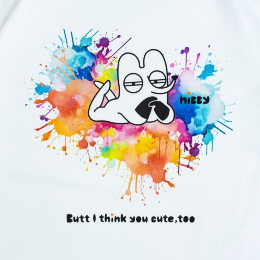 ENRICH x Nibby Color Burst Tee - White：圖片 2
