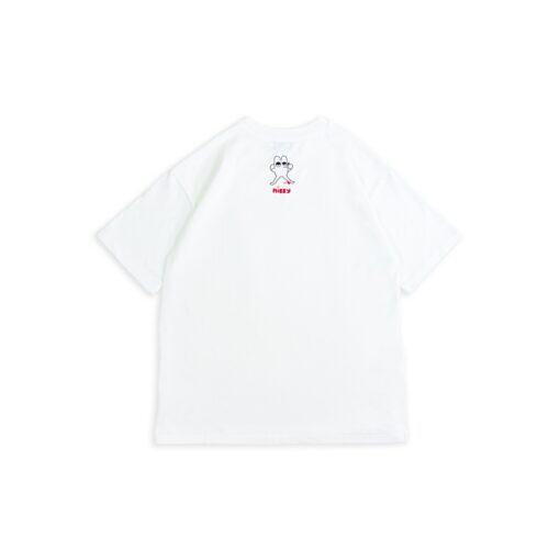 ENRICH x Nibby Erokawa Club Tee - White：圖片 2