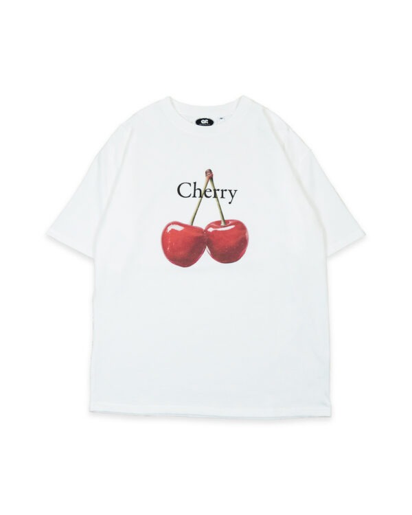 Cherry Tee - White【櫻桃 Tee】