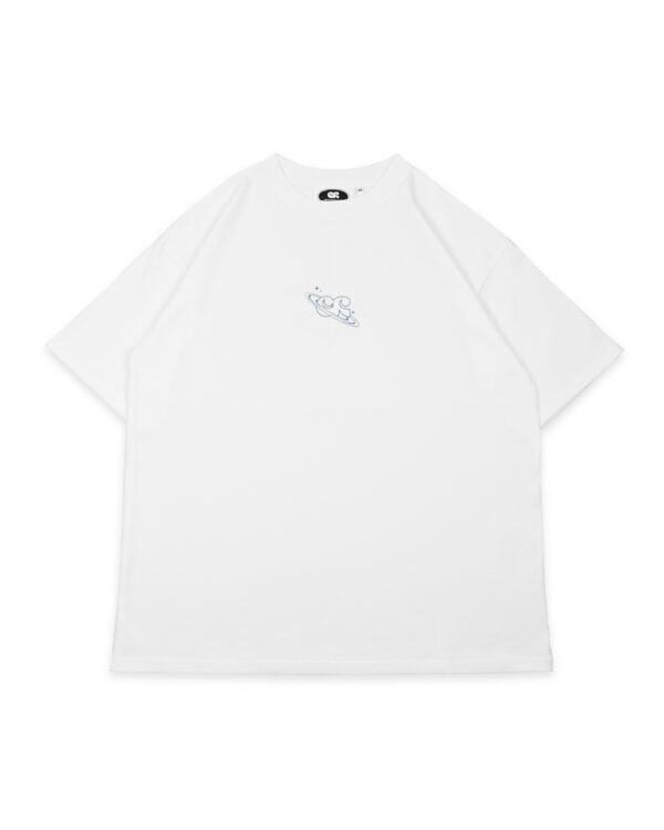 Stellar Trail Graphic T-Shirt - White【星際軌跡 T-Shirt】
